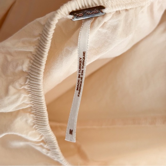 Free People Fifi Midi Dress Ivory Sz Medium - Picture 5 of 8